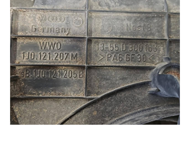 Вентилятор радиатора 1355D300163, 1J0121205B Audi A3 S3 8L