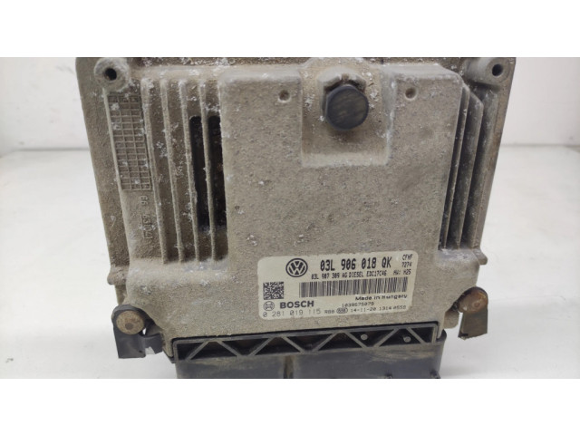 Блок управления двигателя 03L906018QK Skoda Yeti (5L)