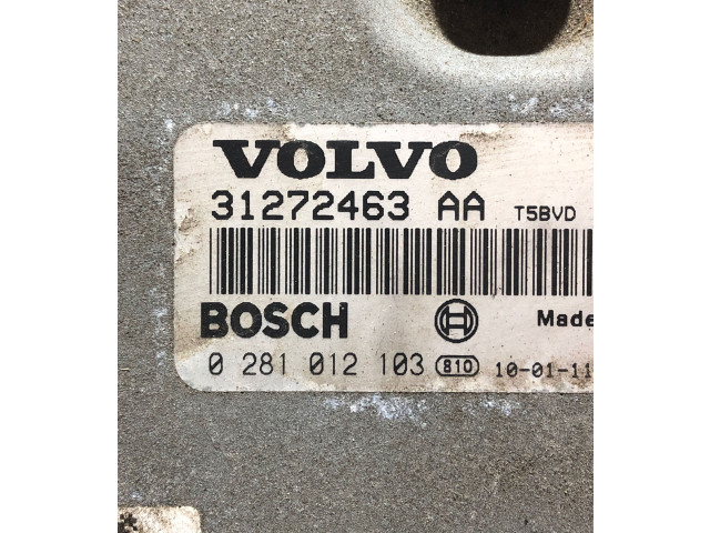 Блок управления двигателя 31272463AA, 0281012103    Volvo XC90