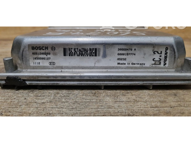 Блок управления двигателя 0261208289   Volvo V70