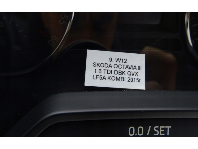 Панель приборов 5E0920981B Skoda Octavia Mk3 (5E)