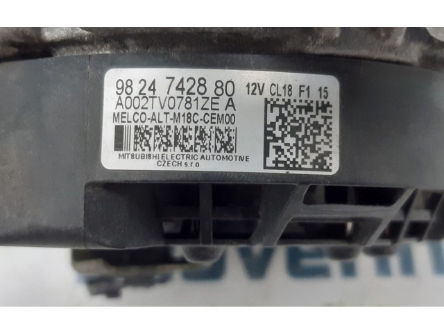 Генератор 9824742880, 9824742880   Peugeot Partner III      