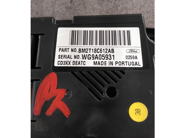 Блок управления климат-контролем BM2T18C612AB, BM2T18C612AB   Ford S-MAX