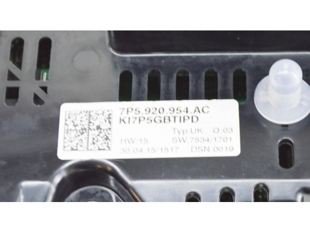 Přístrojová deska  Porsche Cayenne (92A) 2015 A2C96940300, 7P5920954AC  