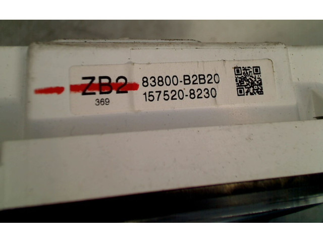 Панель приборов 83800B2B20, 83800B2B20   Daihatsu Cuore       