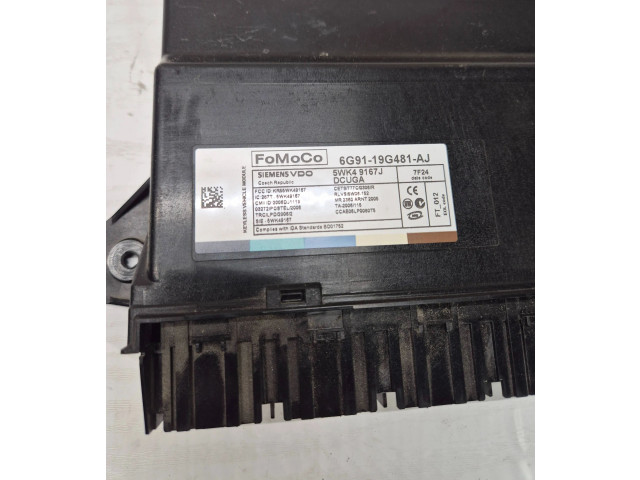 Блок управления 6G9119G481AJ, 5WK49167J Volvo V70