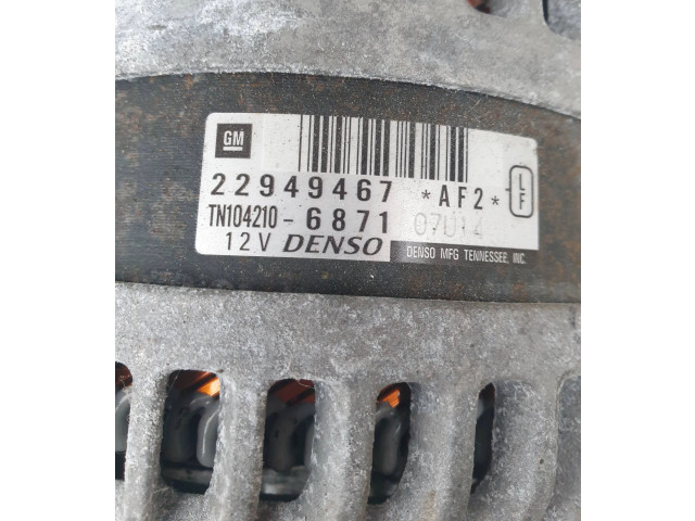 Генератор 22949467 Chevrolet Camaro