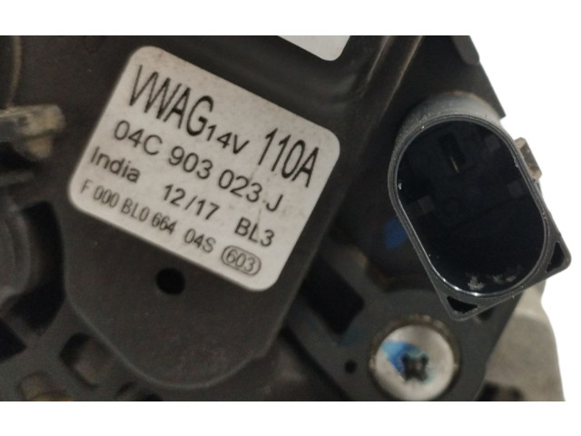 Генератор 04C903023J, 110A Skoda Fabia Mk3 (NJ)