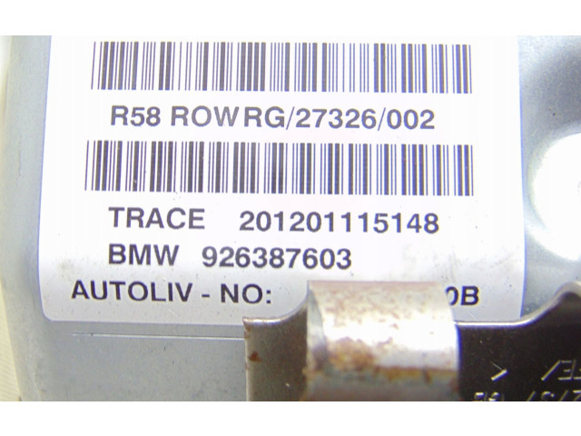 Подушка безопасности пассажира 9263876 Mini Cooper Coupe R58