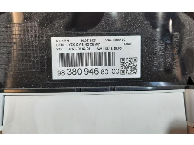 Панель приборов 9838094680 Peugeot Partner III