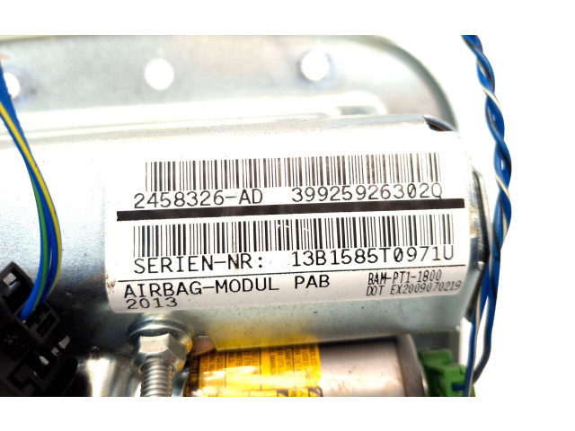 Подушка безопасности пассажира 399259263020, 2458326AD BMW X3 F25