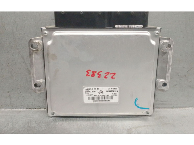 Блок управления двигателя A6645404432, 28075138DELPHI SsangYong Actyon