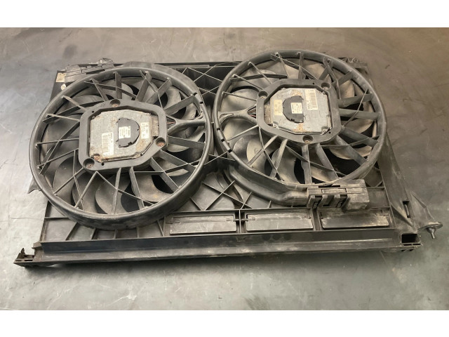 Комплект вентиляторов 4E0121205B, 0130706815 Audi A8 S8 D3 4E