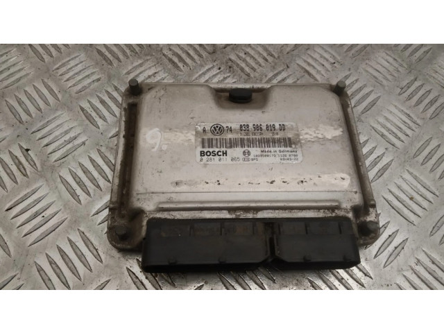 Блок управления двигателя 038906019DD, 0281011065 Volkswagen Golf IV