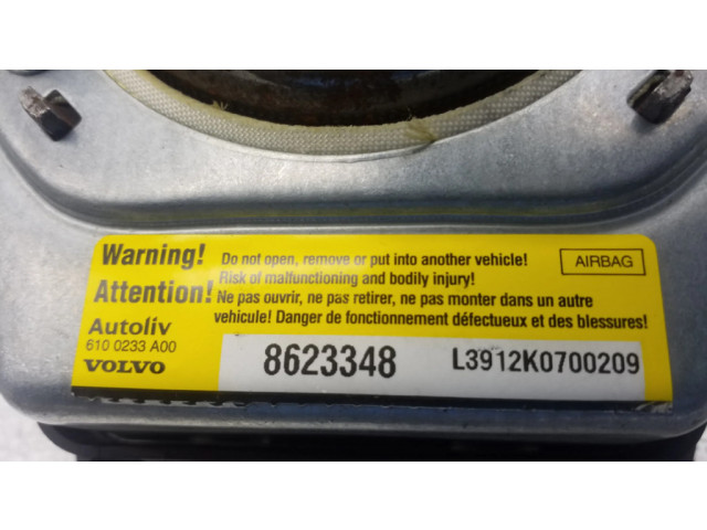 Подушка безопасности водителя 6100233A00, 8623348   Volvo S40
