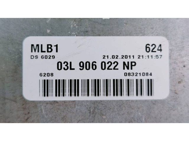 Řídící jednotka 03L906022NP, 08321084 Audi A5 Sportback 8TA 2010