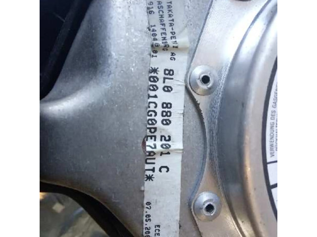Подушка безопасности водителя 8L0880201C Audi A3 S3 8P
