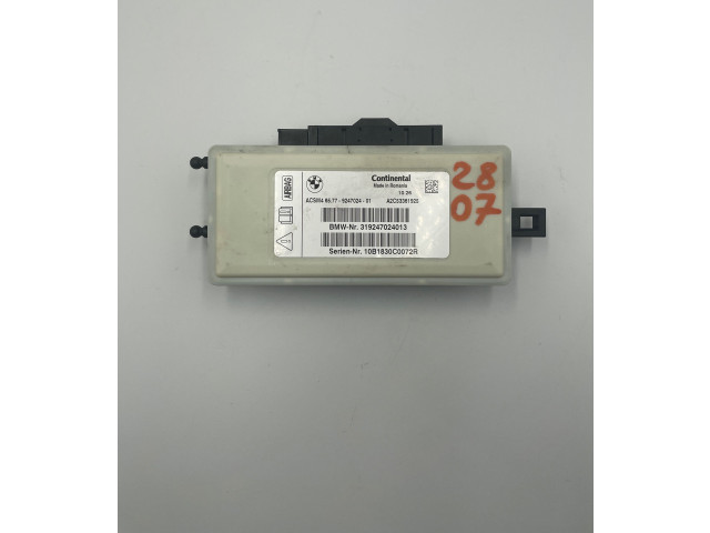 Блок подушек безопасности 319247024013, 9247024 BMW X3 F25