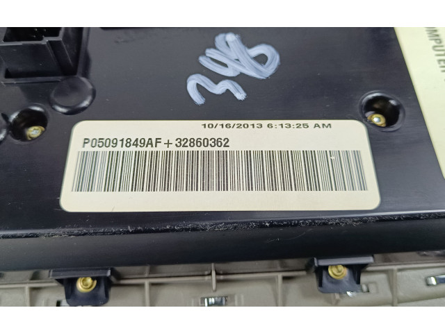 Интеркулер  P05091849AF   Jeep Grand Cherokee 