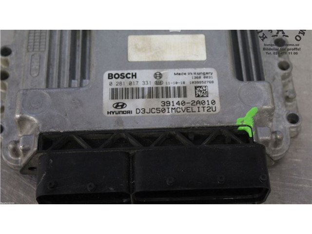 Řídící jednotka 0281017331, 391402A010 Hyundai ix20 2012