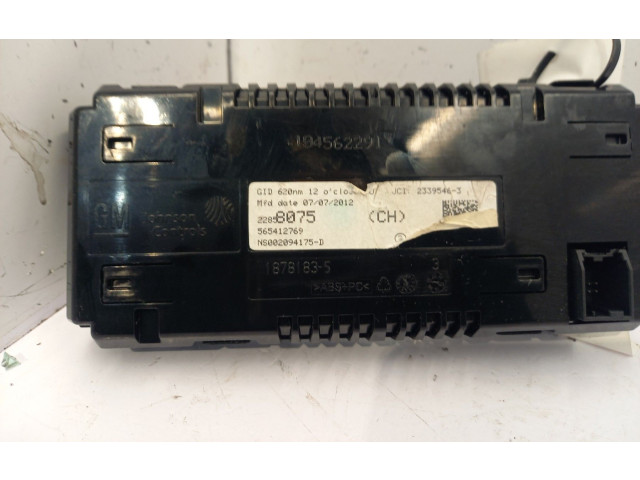 Дисплей    22964700   Opel Meriva B