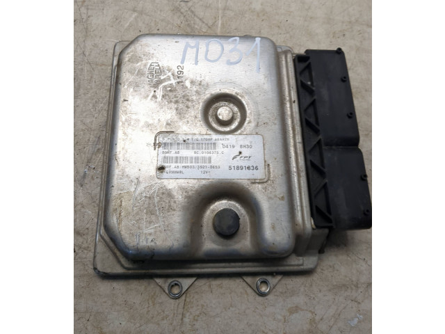 Řídící jednotka 51891836, BC0104375C   Fiat Punto Evo 2012