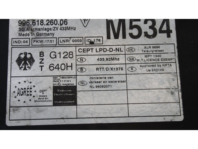 Řídící jednotka 99661860104, 0261204605 Porsche 911 996 1998