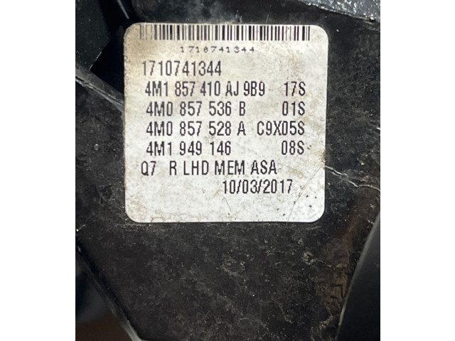 Zpětné zrcátko Audi Q7 4M 2018 4M1857410AJ, 4M0857536B