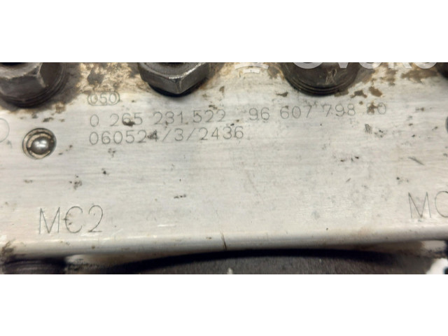 Jednotka ABS 0265800415, 9660779880   Citroen Berlingo 2006
