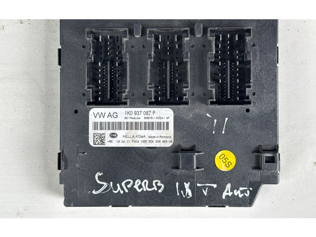 Блок комфорта 1K0937087P, 5DK00966506 Skoda Superb B6 (3T)