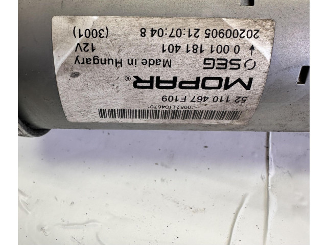 Стартер 52110467F109, 52110467F109 Jeep Renegade