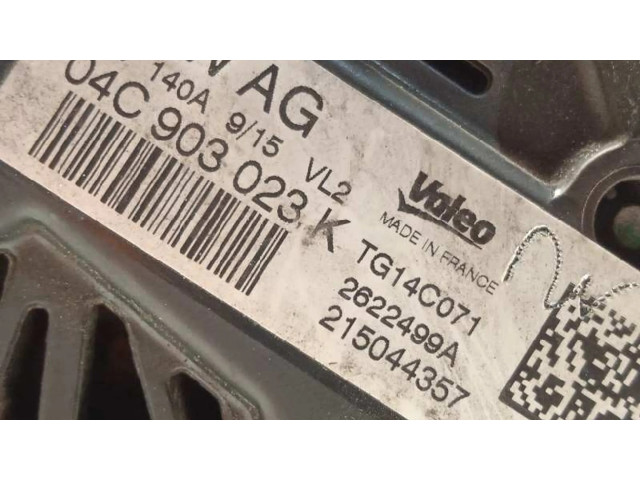Генератор 04C903023K, 2622499A Volkswagen Golf SportWagen 1.4