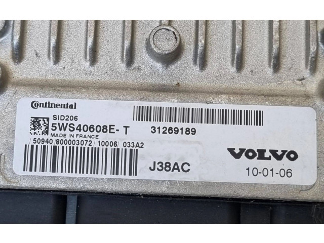 Комплект блоков управления 5WS40608E-T, 31269189   Volvo V70