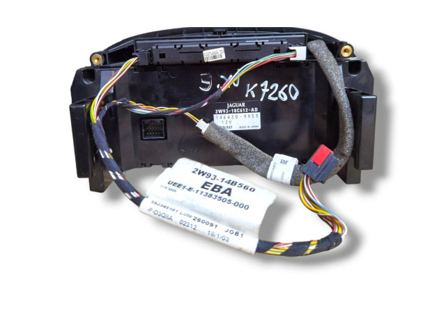 Блок управления климат-контролем 146430-9953, 2W93-18C612-AD   Jaguar XJ X350