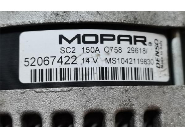 Генератор 52067422, MS1042119830   Fiat Ducato      