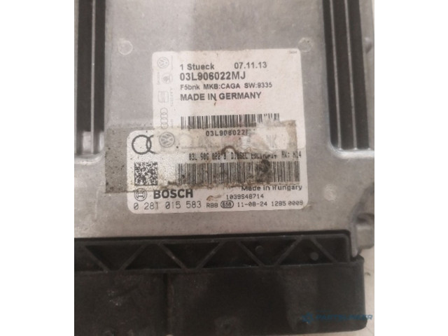 Блок управления двигателем Блок управления 0281015583 Audi A4 S4 B8 8K