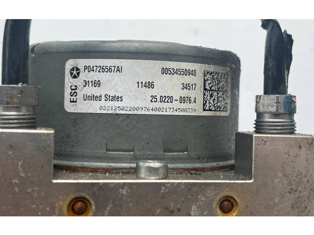 Блок АБС P04726567AI, 25022009764   Jeep  Compass  