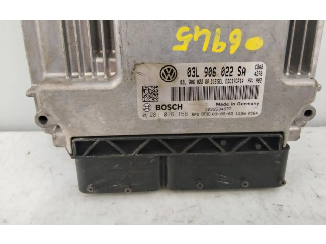 Řídící jednotka 03L906022SA Volkswagen Tiguan 2008
