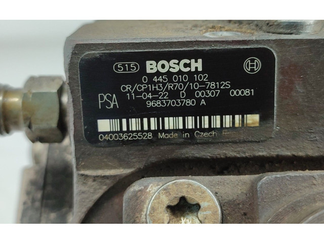 Vstřikovací čerpadlo BOSCH, 0445010102 Citroen Berlingo 9HX (DV6ATED4)