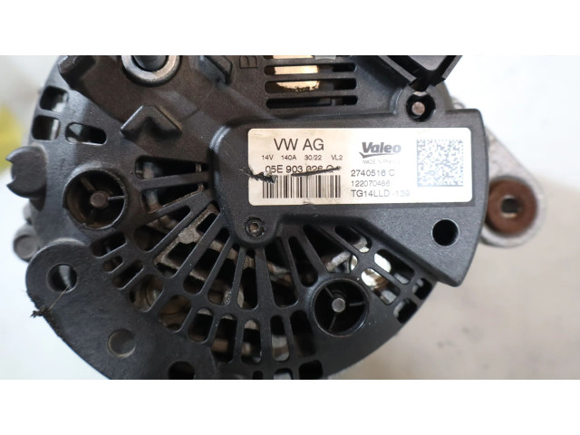 Генератор 2740516C Skoda Fabia Mk4 (6VA)