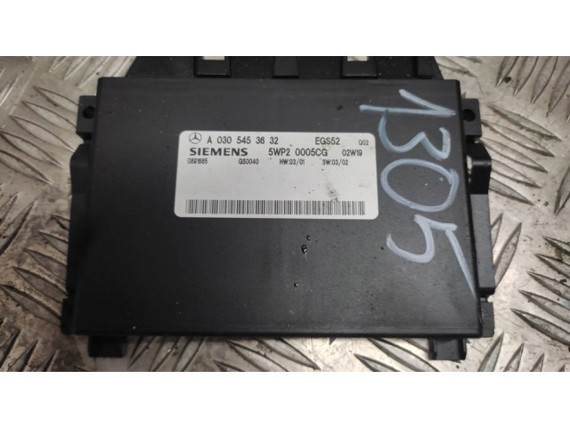 Блок управления коробкой передач A0305453632, 5WP20005CG Mercedes-Benz ML W163