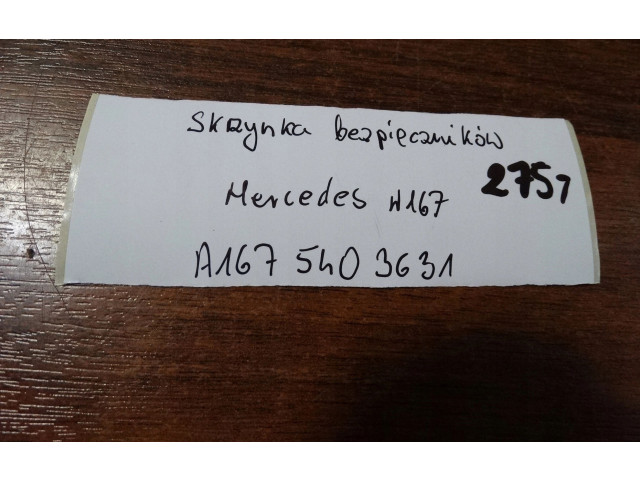 Pojistková skříňka A1675403631 Mercedes-Benz GLE W167 2024