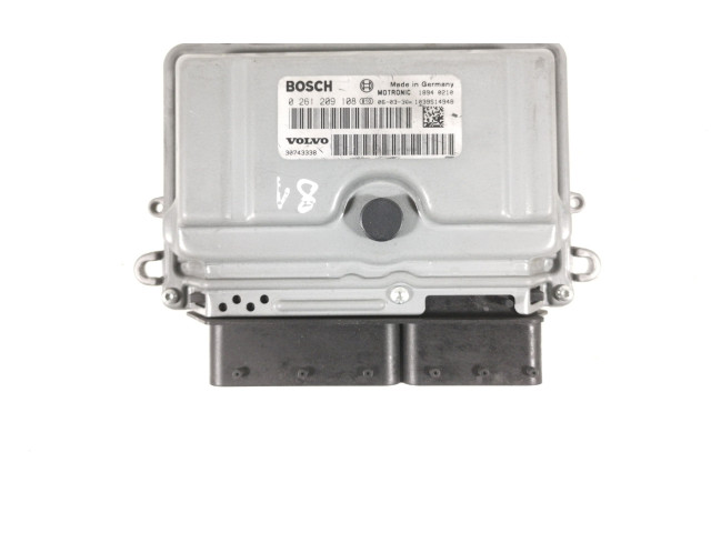 Блок управления двигателя 30743338, 0261209108 Volvo S80