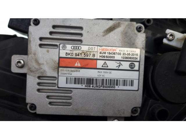 Přední světlo 4G0907397R, 8K0941597B Audi A3 S3 8V 2016