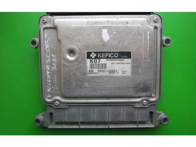 Блок управления двигателем Блок управления 39101-26AD1, 90309307432A GMC Jimmy