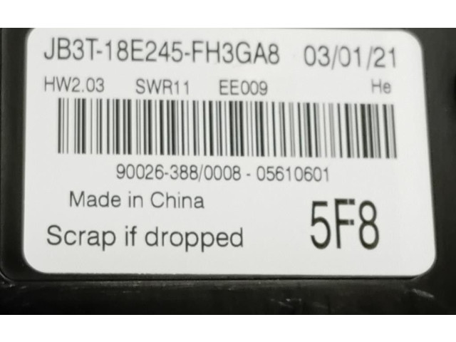 Блок управления климат-контролем JB3T-18E245-FH3GA8, JB3T-18E245-FH3GA8   Ford Ranger