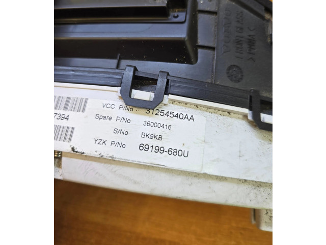 Панель приборов 36000416, 69199680U Volvo V70