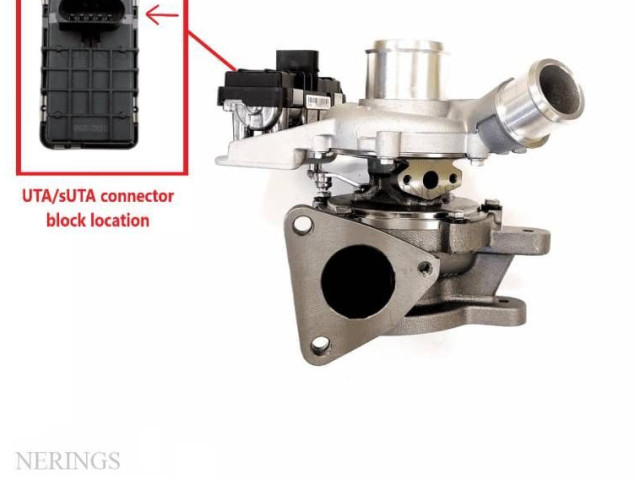 Турбина Ford Tourneo Custom 786880-0012, 786880-5023S для двигателя CVFF
