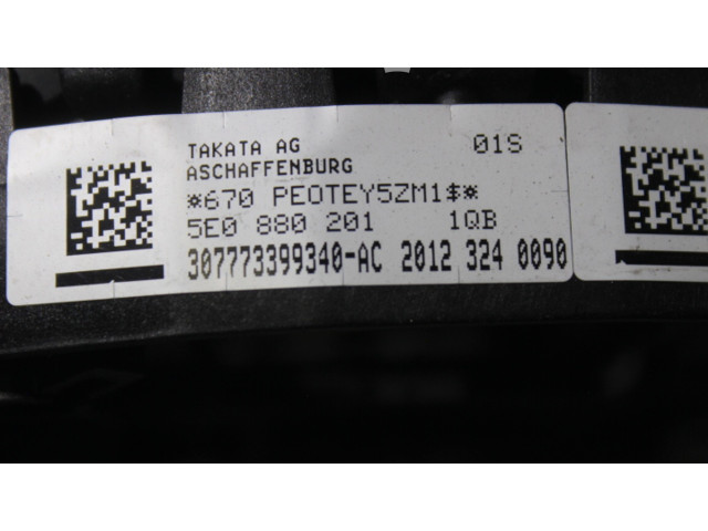 Подушка безопасности водителя 5E0880201 Skoda Citigo