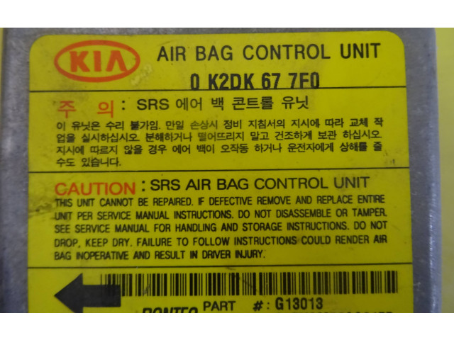 Блок подушек безопасности 0K2DK677F0   KIA Shuma